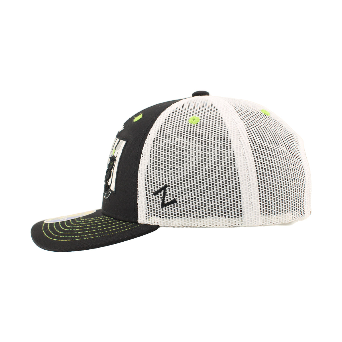 Union Omaha Youth Zephyr Black Retain Dakota Adjustable Cap