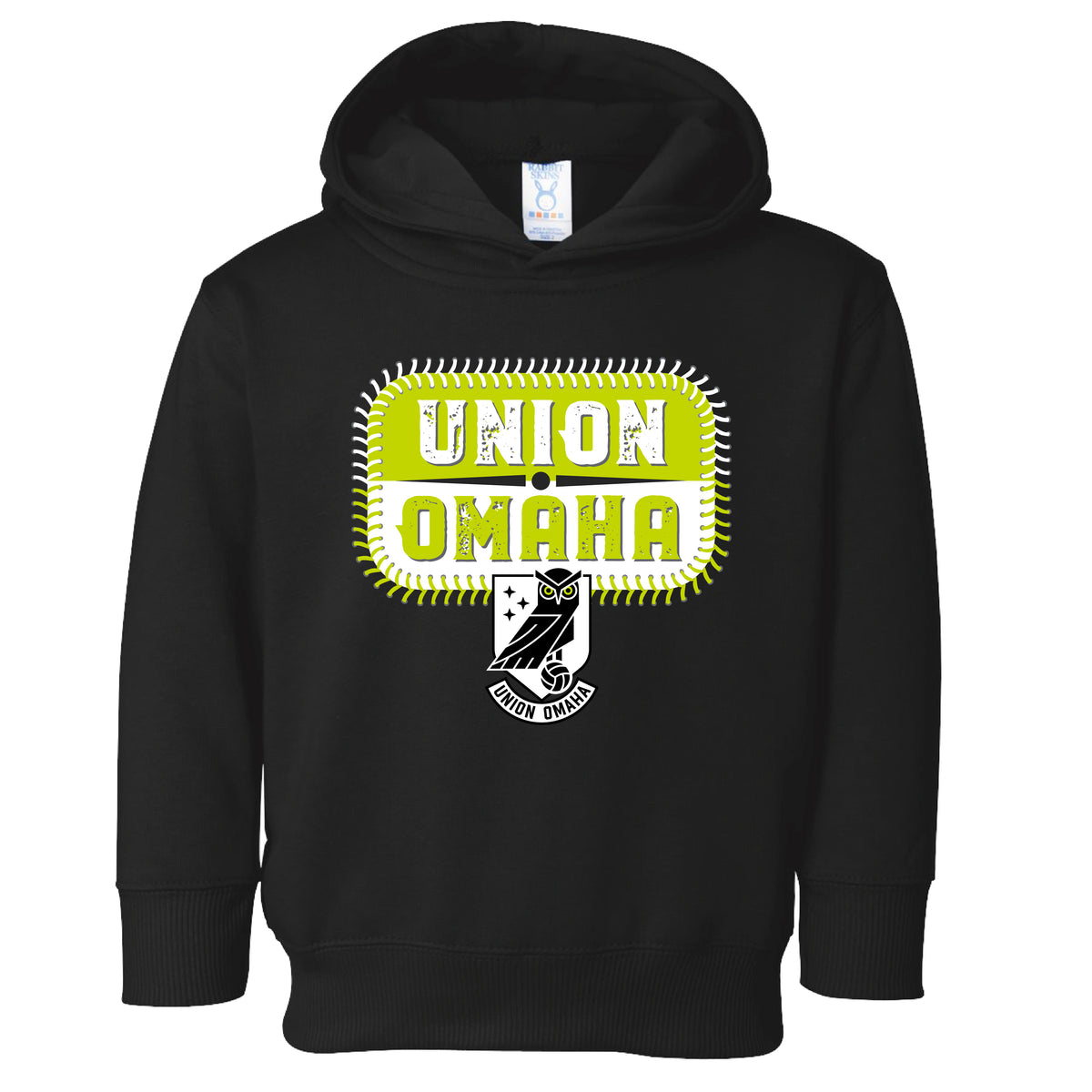 Union Omaha Toddler BR Black April Hoodie