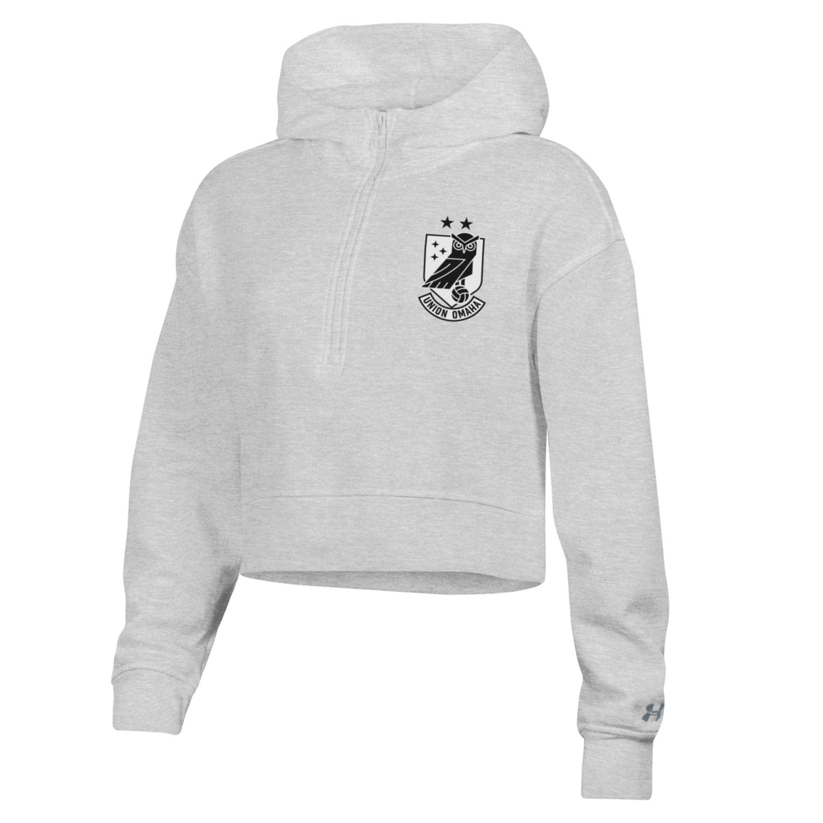Union Omaha Under Armour Women's Rival Fleece Half Zip Hoodie
