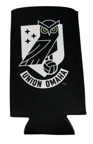 Union Omaha Black Crest Tall Koozie