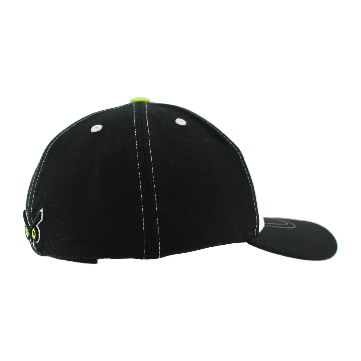 Zephyr White/Black/Green Z310 Slash Cap