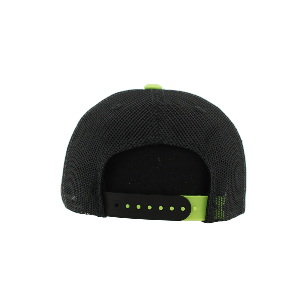 Zephyr Youth White/Black/Green Clout Plebe Cap