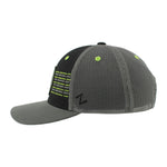 Union Omaha Zephyr Black/Gray Big Rig Cloak Cap