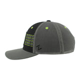 Union Omaha Zephyr Black/Gray Big Rig Cloak Cap