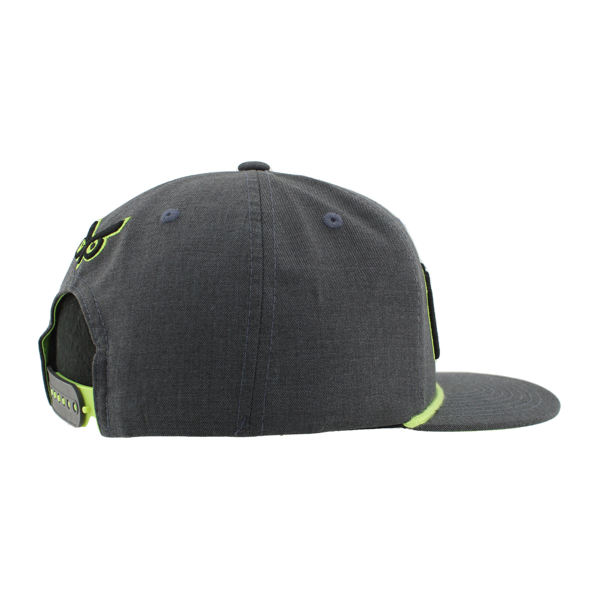 Zephyr Charcoal Gray Guise Caption 3D Cap