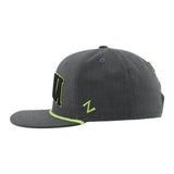 Union Omaha Zephyr Charcoal Gray Guise Caption 3D Cap