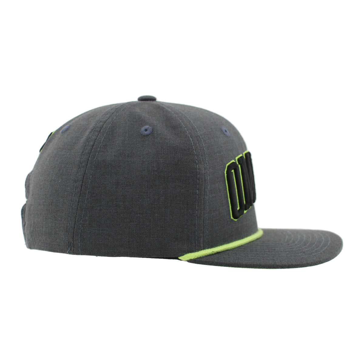 Zephyr Charcoal Gray Guise Caption 3D Cap