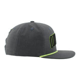 Union Omaha Zephyr Charcoal Gray Guise Caption 3D Cap