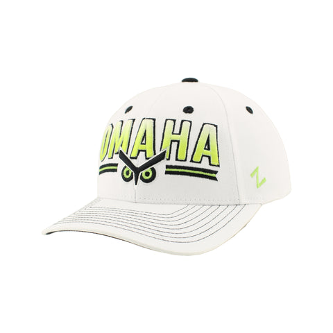 Union Omaha Zephyr White Staple High Rise Cap