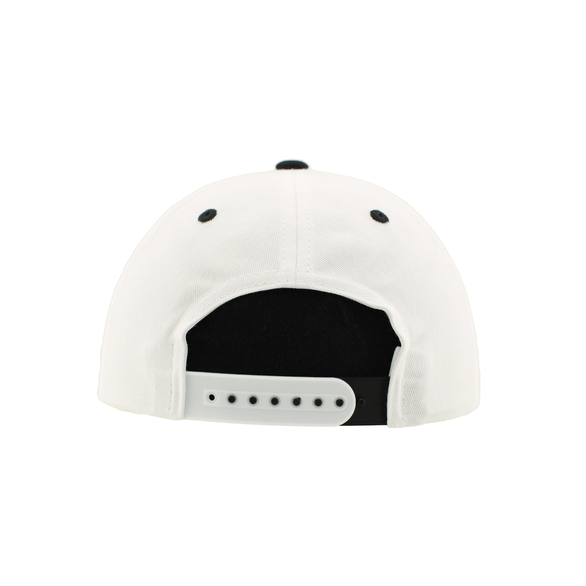 Zephyr White Staple High Rise Cap