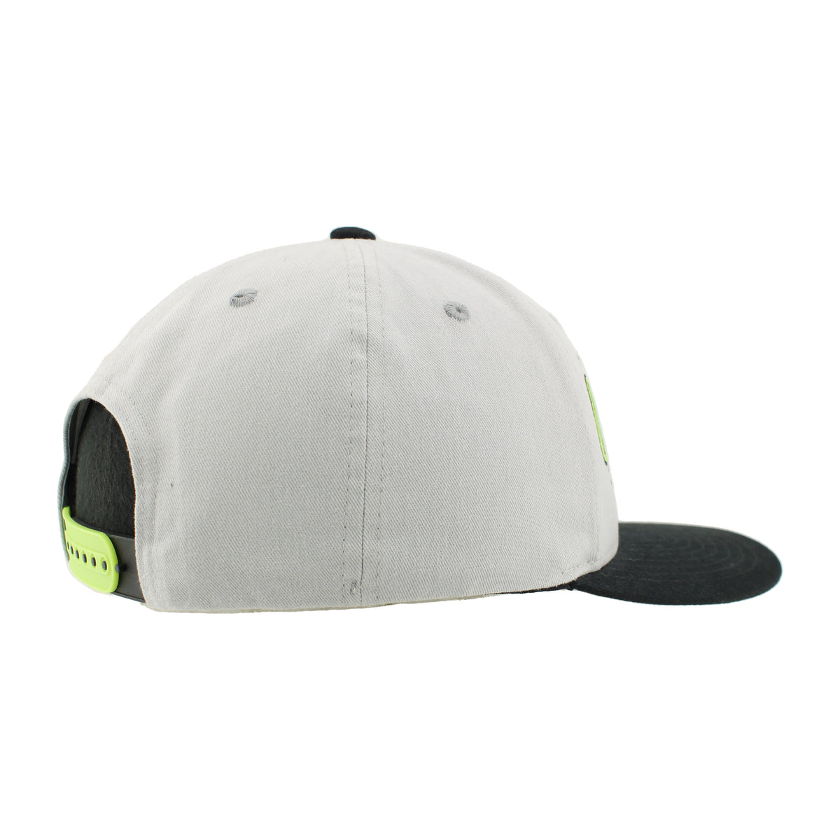 Zephyr Light Gray/Black Clutch Regalia Cap