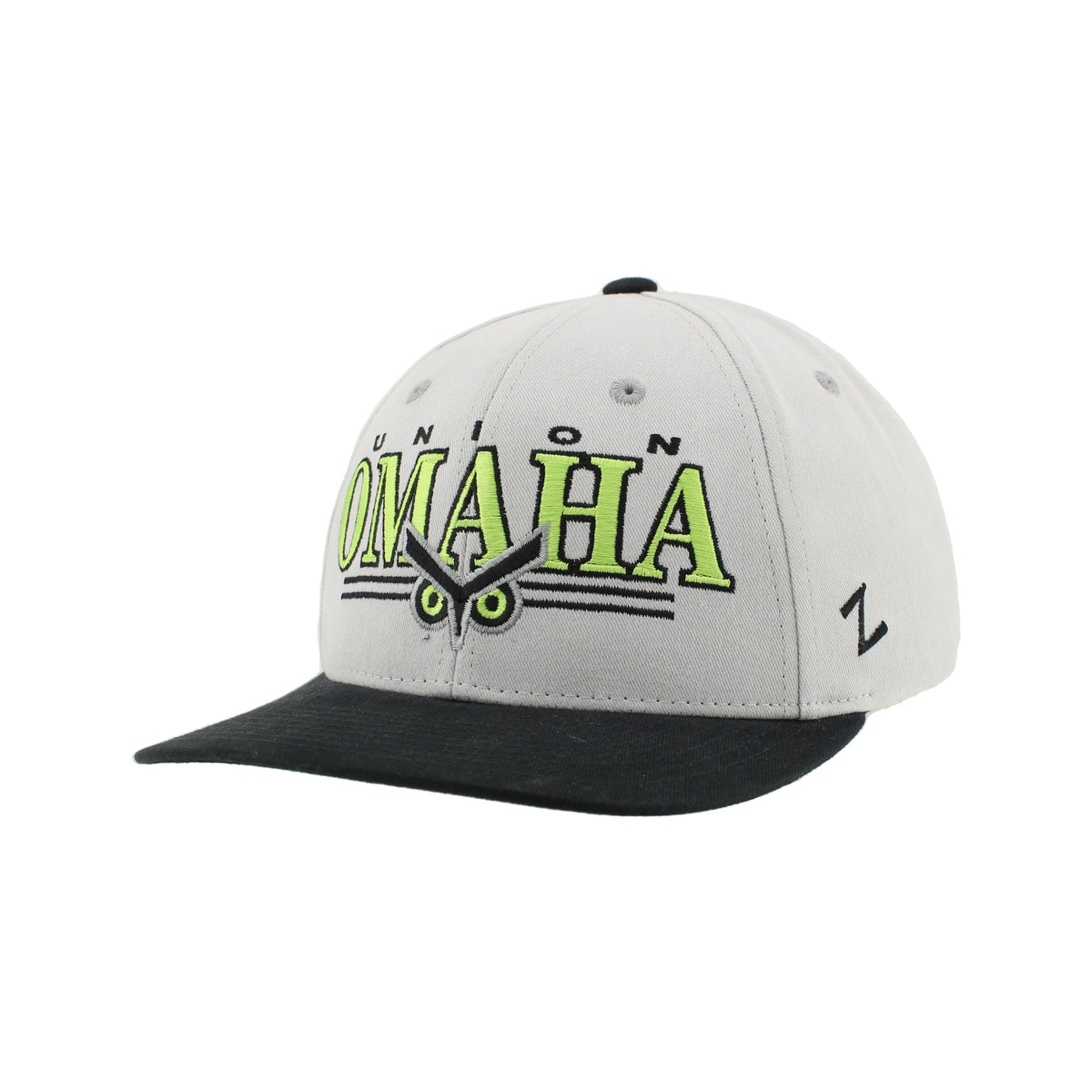 Zephyr Light Gray/Black Clutch Regalia Cap