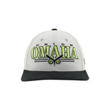 Union Omaha Zephyr Light Gray/Black Clutch Regalia Cap