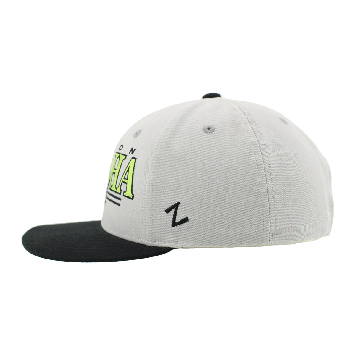 Zephyr Light Gray/Black Clutch Regalia Cap