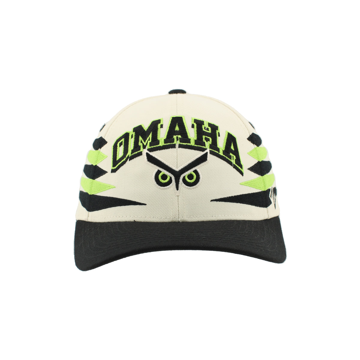 Zephyr Ivory/Black Competitor Arch Diamond Cap