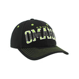 Union Omaha Zephyr Black Staple Crossbar Cap