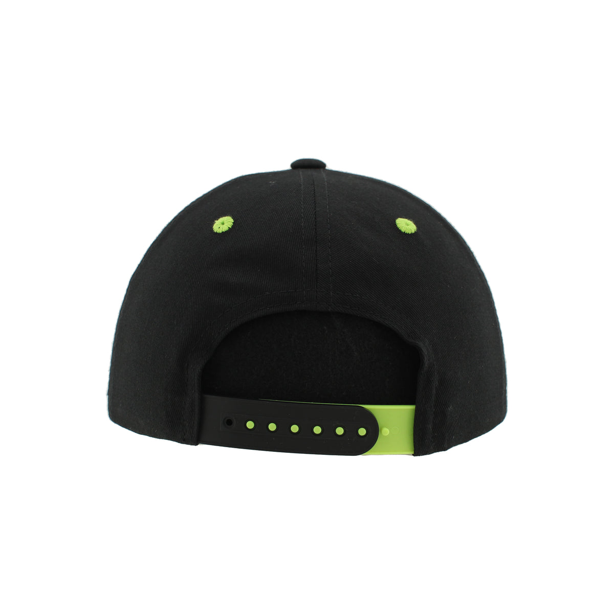 Zephyr Black Staple Crossbar Cap