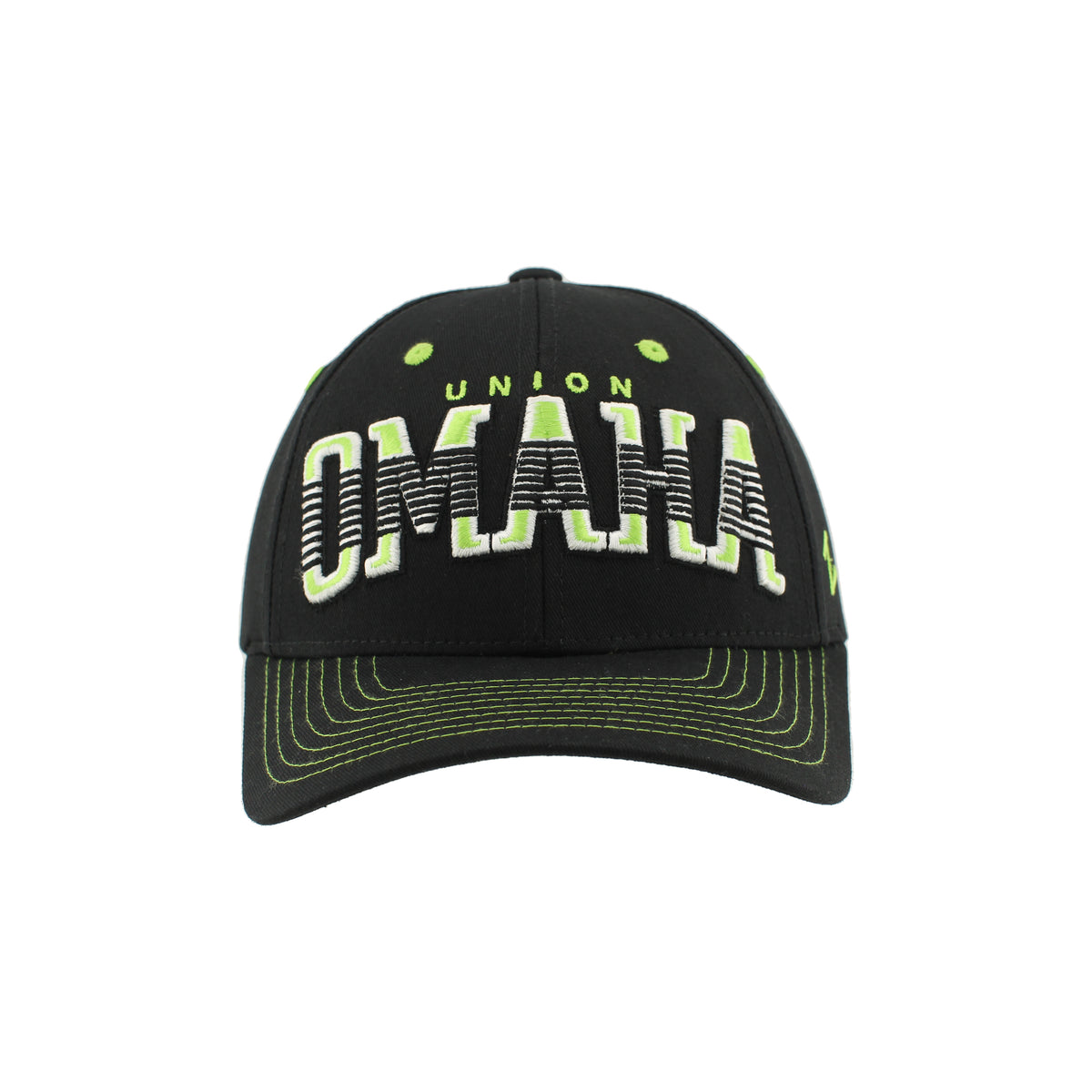 Zephyr Black Staple Crossbar Cap