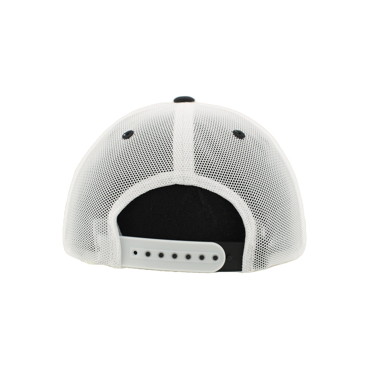Union Omaha Zephyr Black/White Flux Buckle Woven Patch Cap