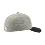 Union Omaha Zephyr Lt. Heather Gray/Black Scheme Proper Cap