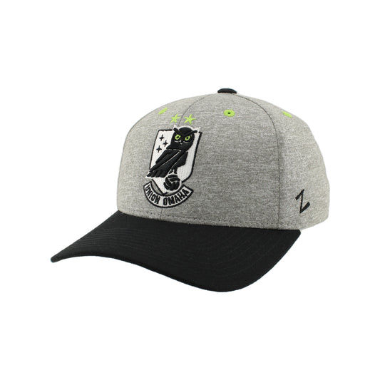Zephyr Lt. Heather Gray/Black Scheme Proper Cap