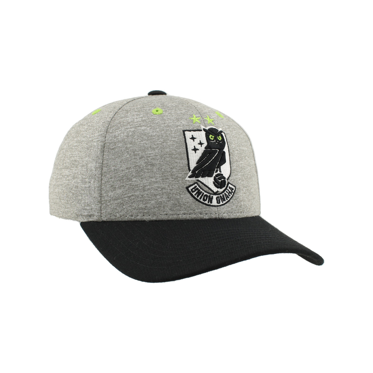 Zephyr Lt. Heather Gray/Black Scheme Proper Cap