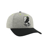 Union Omaha Zephyr Lt. Heather Gray/Black Scheme Proper Cap