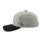 Union Omaha Zephyr Lt. Heather Gray/Black Scheme Proper Cap