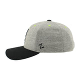 Union Omaha Zephyr Lt. Heather Gray/Black Scheme Proper Cap