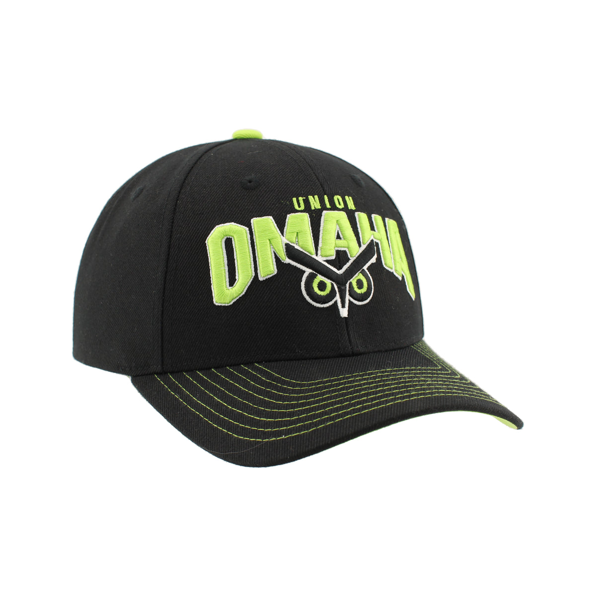 Zephyr Black Overarch Competitor Adjustable Cap