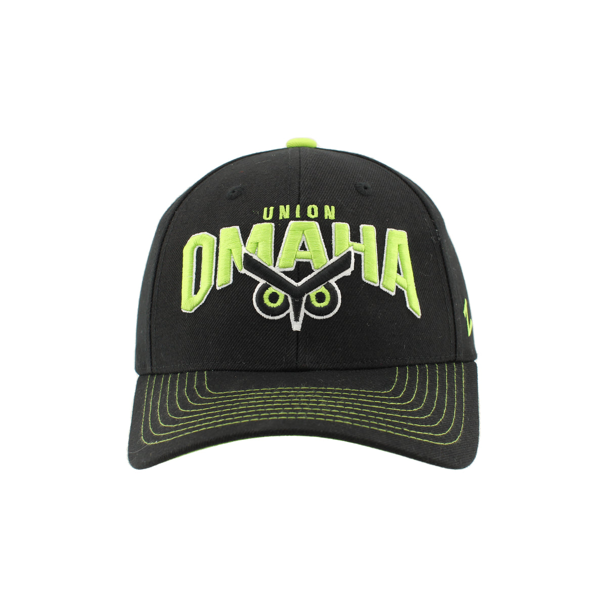 Zephyr Black Overarch Competitor Adjustable Cap