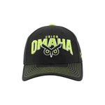 Union Omaha Zephyr Black Overarch Competitor Adjustable Cap