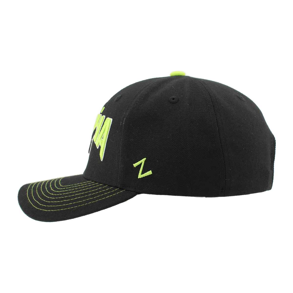 Zephyr Black Overarch Competitor Adjustable Cap