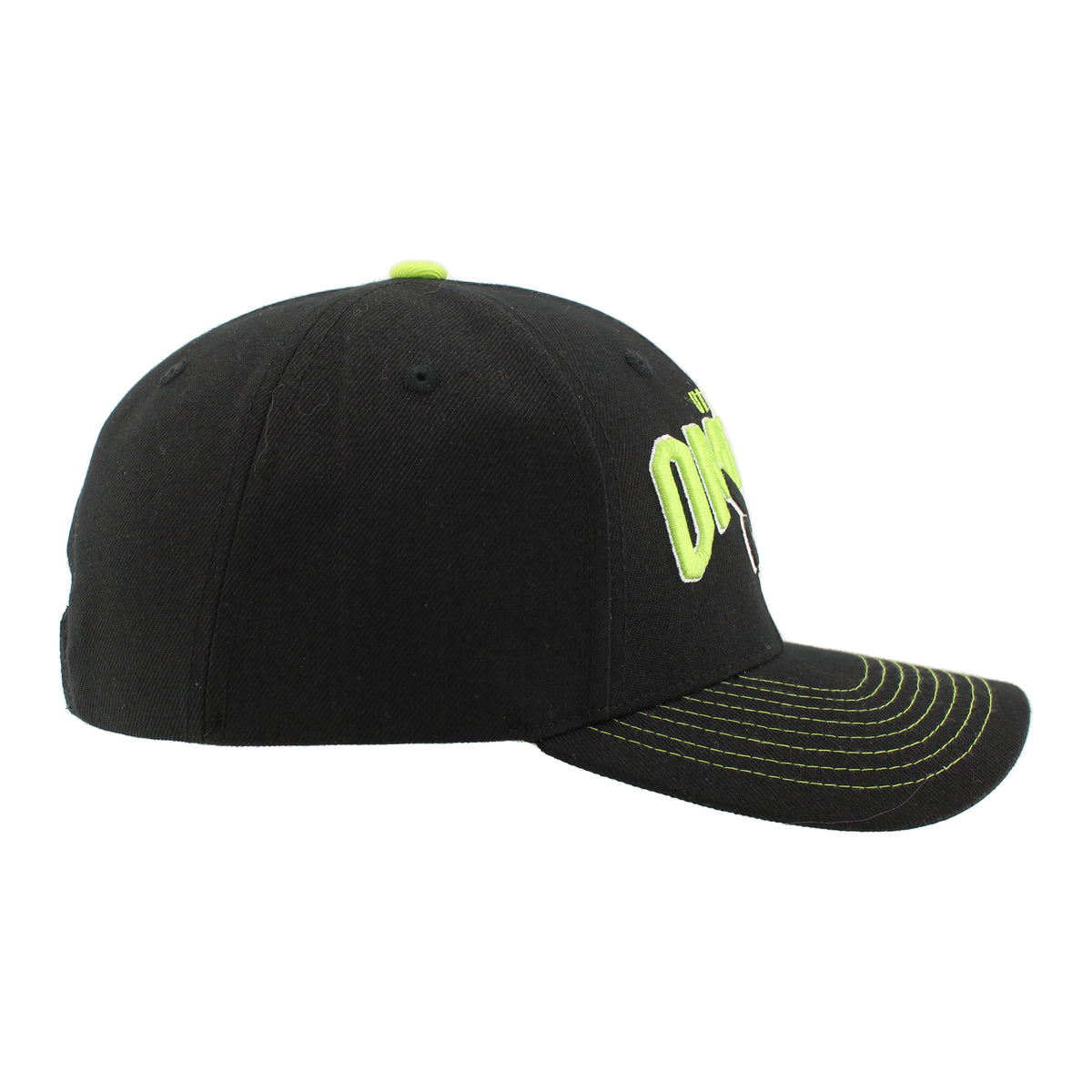 Zephyr Black Overarch Competitor Adjustable Cap