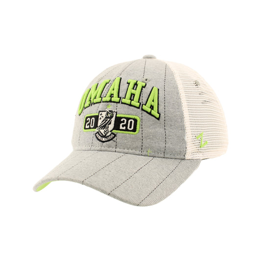 Women's Zephyr Grey/Stone Dinks Promotor Adjustable Cap