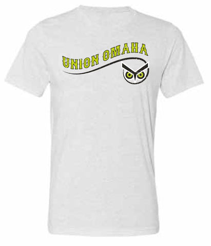 Union Omaha Men's 108 Stitches White Old Timey Tee