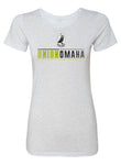 Union Omaha Women's 108 Stitches White Focus Tee