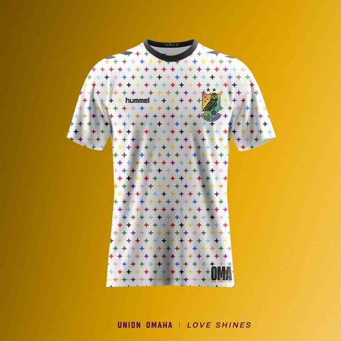 Union Omaha 2025 Official Pre-Match Top - Love Shines Pride Top - Men's