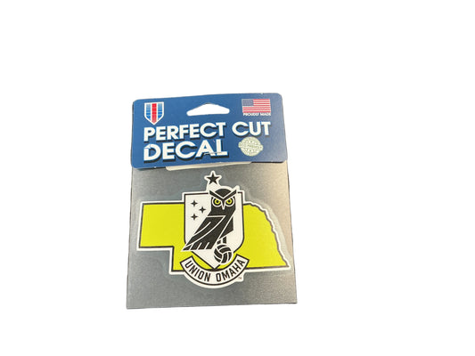 Perfect Cut Decal - State with Crest