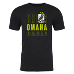 Union Omaha 108 Stitches Men's Echo Black Tee