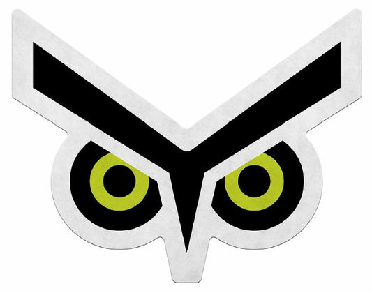 Owl Eyes Shape Cut Pennant
