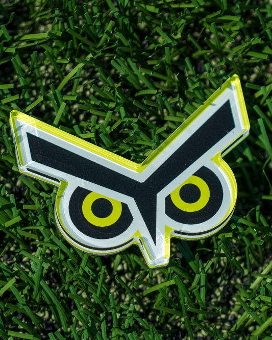 Eyes Crest Precision Cut Acrylic Magnet