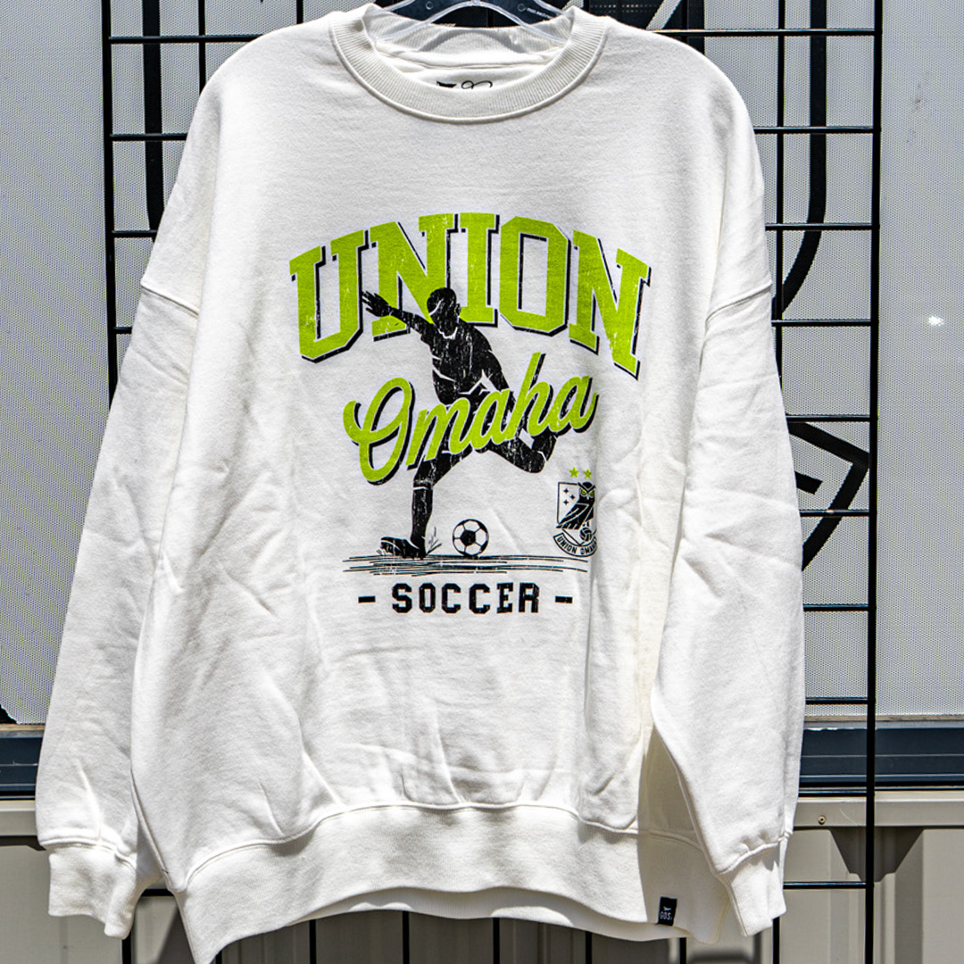 Soccer Fame Oversized Crew Sweatshirt