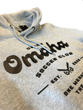 Union Omaha Men's Sport Design Sweden Grey Fleece Hoodie