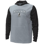 Union Omaha Under Armour Men's All Day Lightweight Gray/Black Hoodie