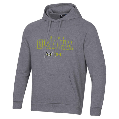 Union Omaha Men's Under Armour Carbon Heather All Day Hoodie