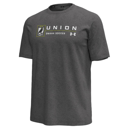Under Armour Men's Black Heather Icon Tee