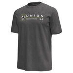 Union Omaha Under Armour Men's Black Heather Icon Tee