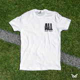 Union Omaha Men's White One Means All Left Chest Tee