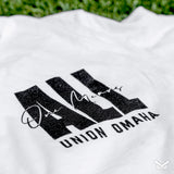 Union Omaha Men's White One Means All Left Chest Tee